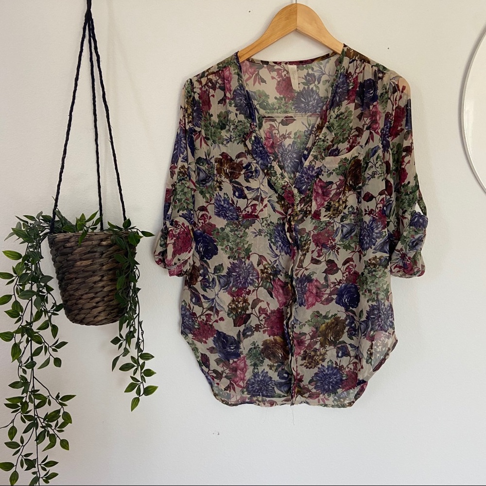 Floral Blouse π· - Picture 2 of 8